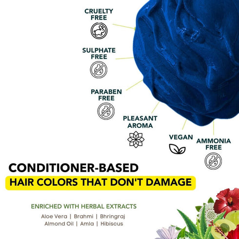 Paradyes Sapphire Navy Semi-Permanent Hair Color